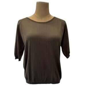 NWT! Jennifer T. Couture 3/4 Sleeve SZ 2x Runs Small Grandma Core Minimalist